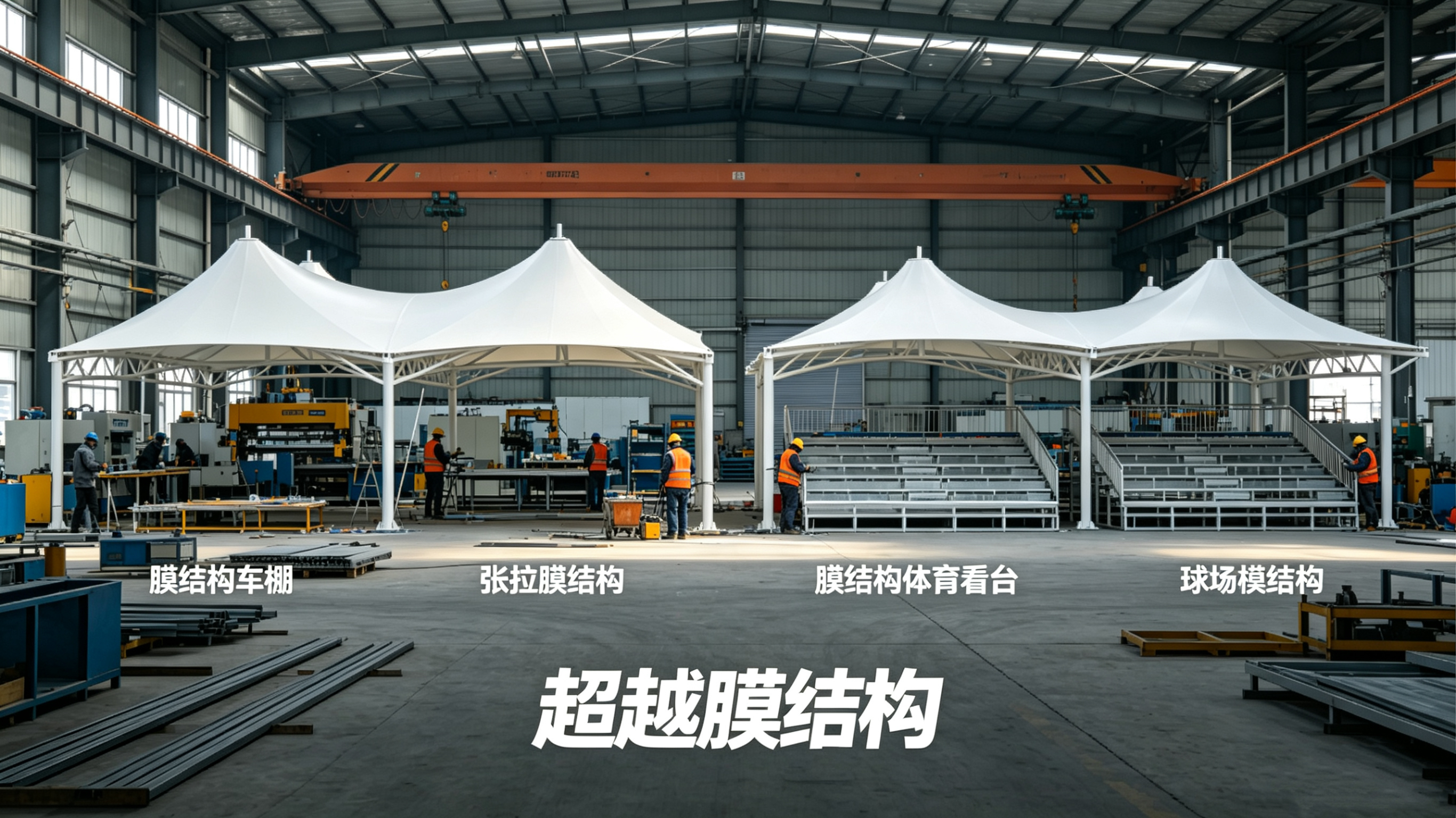 长治市膜结构工程膜结构车棚 - 价格
